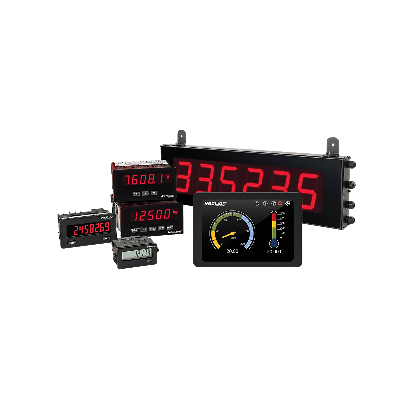 HMI & panel meters | Products | HMS Networks